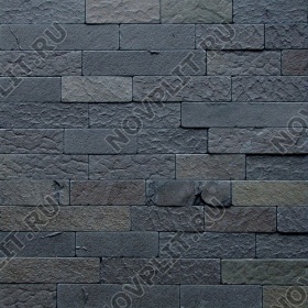 Камень лапша "Полоска" шунгит тёмно-серый (чёрный) - 50хПогон мм, шуба, галтованный, пиленый с 5 сторон